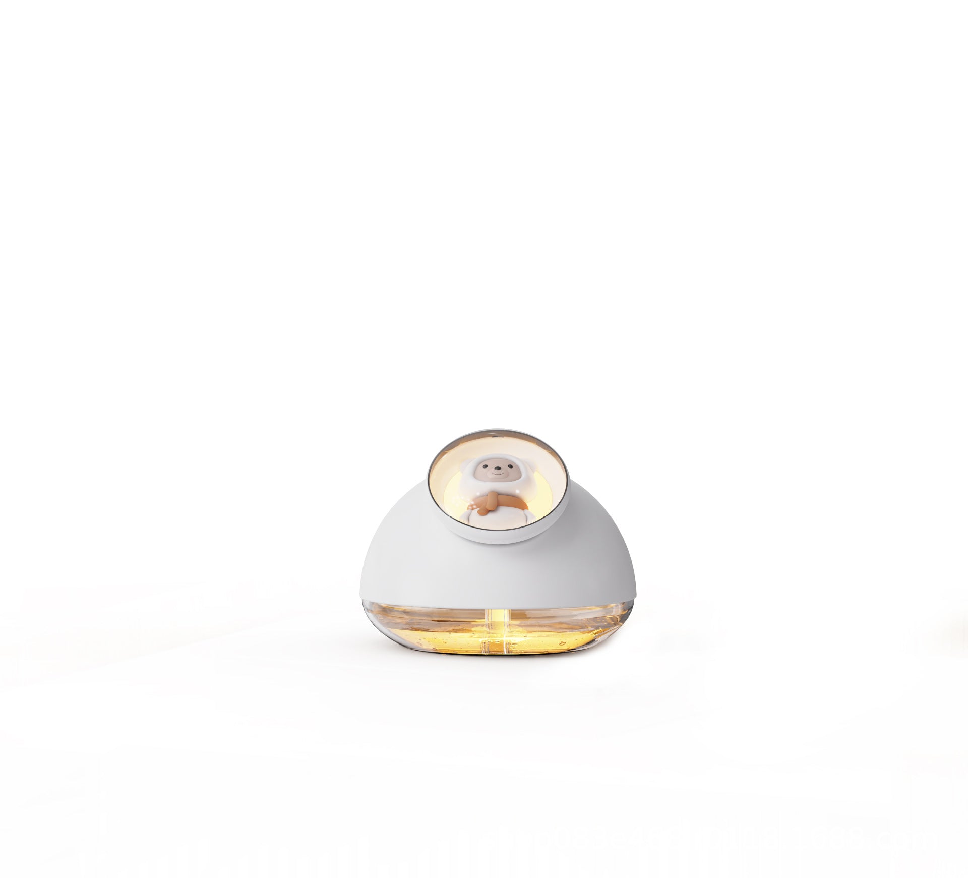 Elegant Ambient-Light USB Desktop Humidifier
