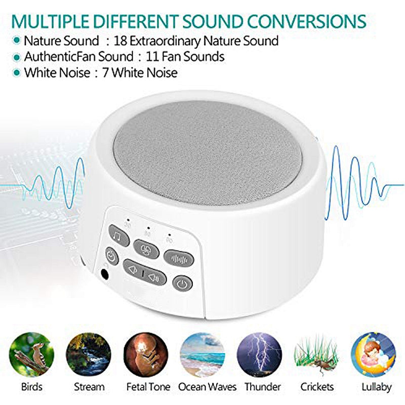 Relaxing White Noise Sleep Aid Machine