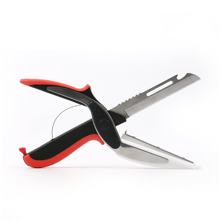 Stainless Steel Multifunctional Scissors 2-In-1 Utility Knife