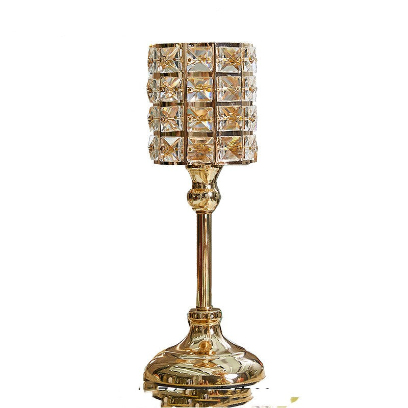 Gold-Studded Candlelight Holder Decoration