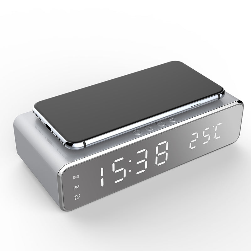 Wireless Charging Multi-Functional Alarm Clock