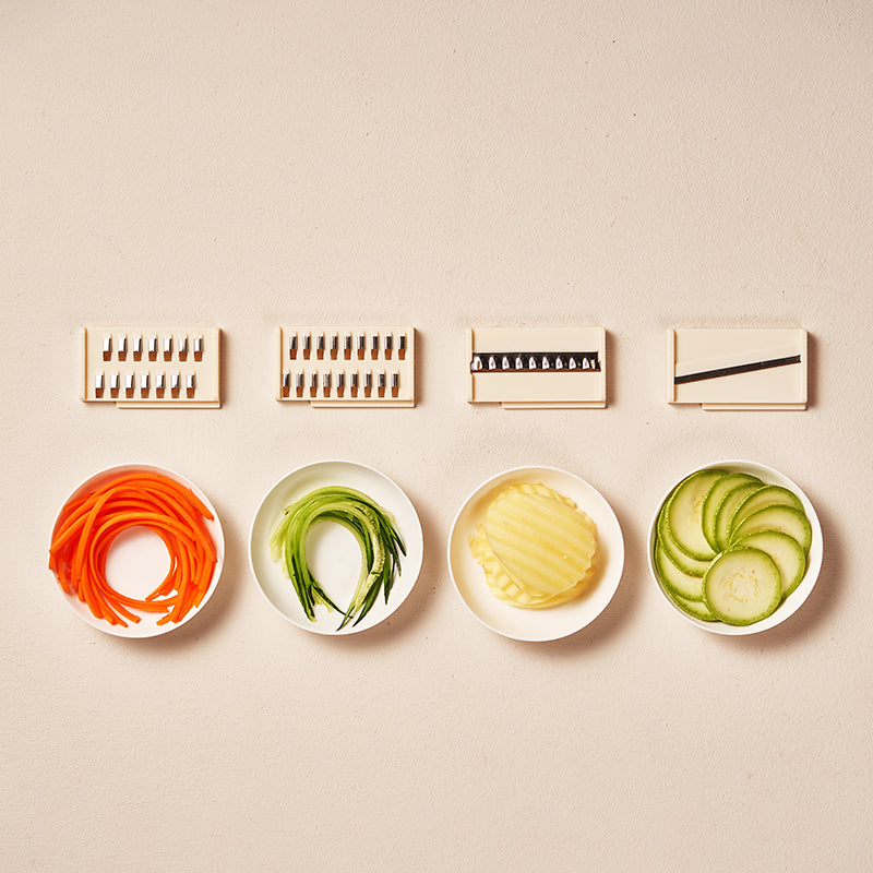 Multifunctional Vegetable Cutter- With Basket And Brush