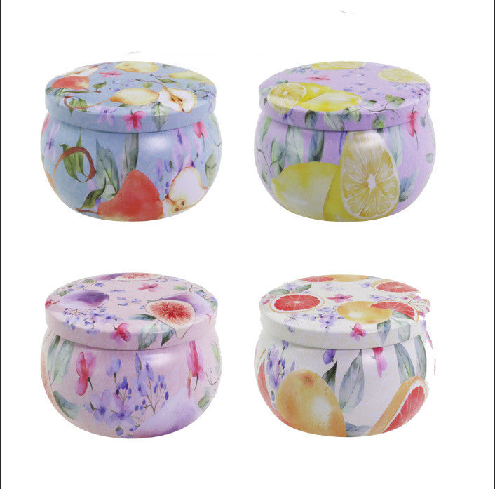 Fragrant Scented Candles- w/ Dried Flowers