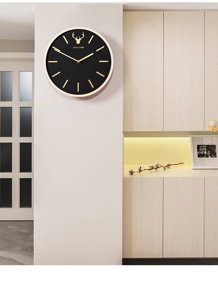 Living Room Home Decoration Clock Living Room Minimalist Clock Bedroom Atmospheric Wall Clock