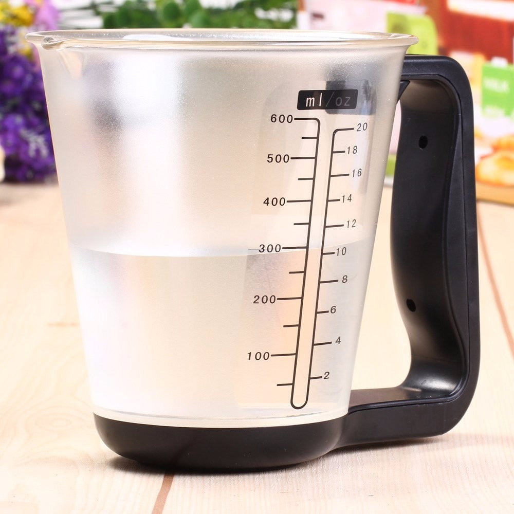 Electronic Weighing 1KG Kitchen Measuring Cup Scale Liquid Food Milk Coffee Scale