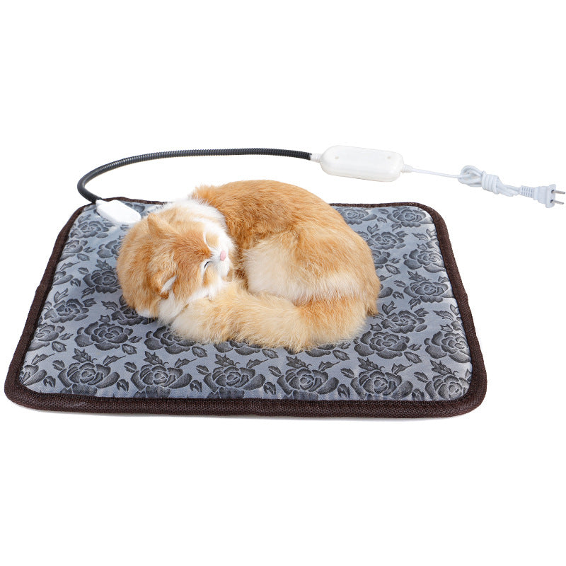 Winter Heating Mat for Pets with Chew Resistant Cord