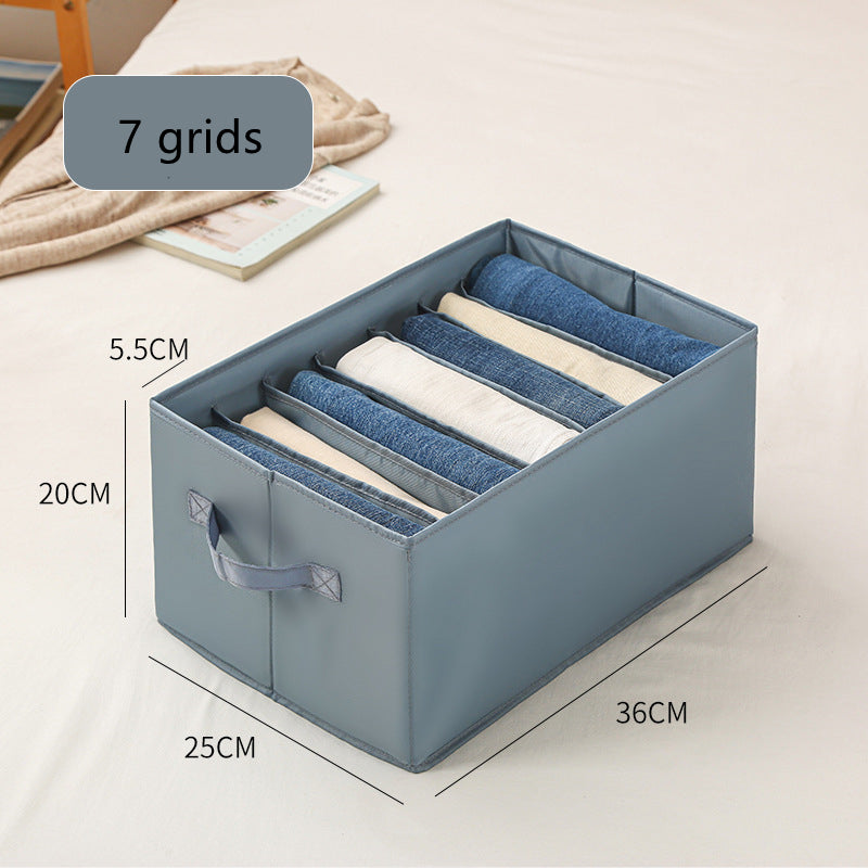 Storage Organizer Box For Jeans, Pants, and Shirts