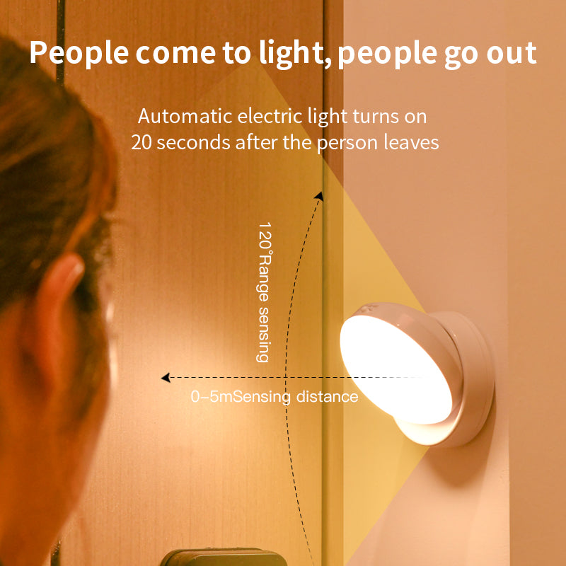 Rotating Motion Sensor Light