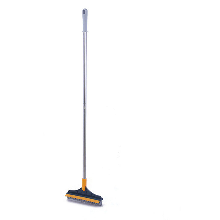 V-broom Brush Cleaner with Rubber Wiper Scraper