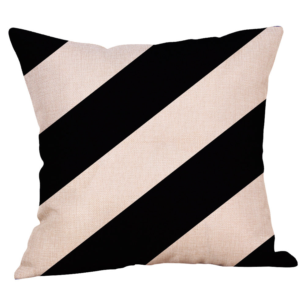 Geometric Design Couch and Bed Throw Pillow Cases