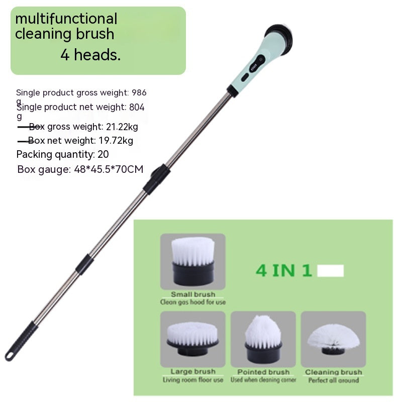 Multifunctional Electric Retractable Cleaning Brush