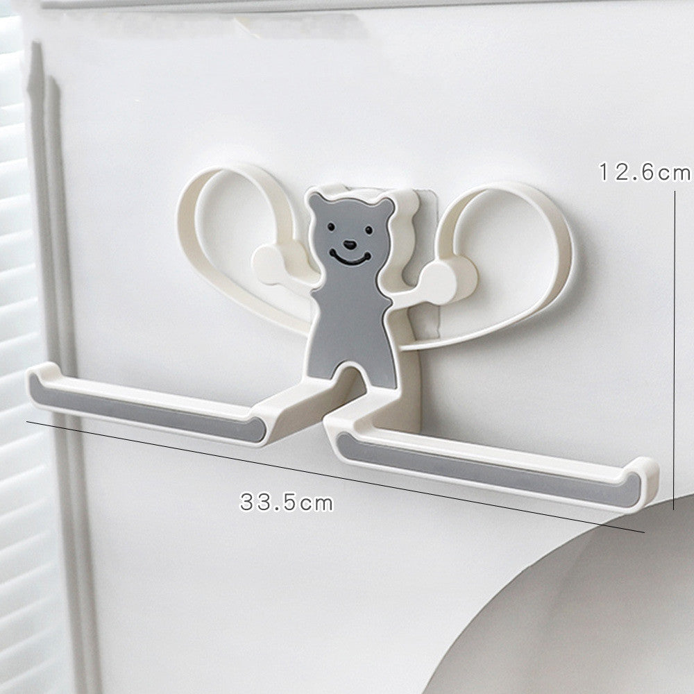 Bear-Shaped Storage Rack For Jewelry