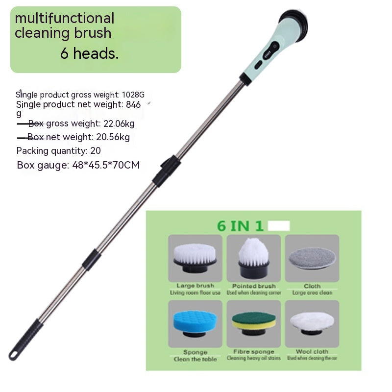 Multifunctional Electric Retractable Cleaning Brush