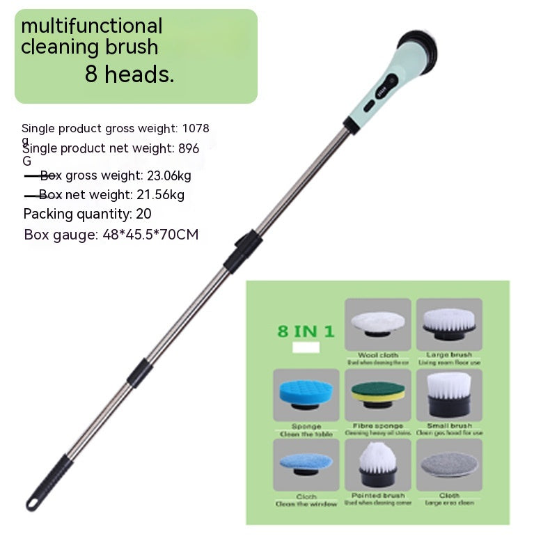 Multifunctional Electric Retractable Cleaning Brush