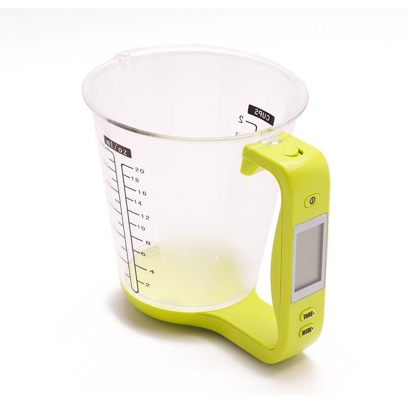 Electronic Weighing 1KG Kitchen Measuring Cup Scale Liquid Food Milk Coffee Scale