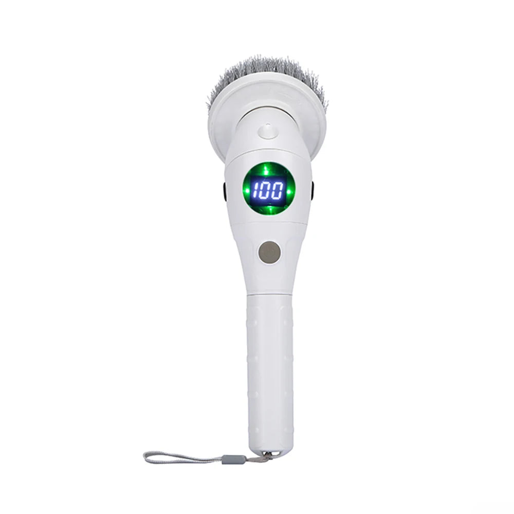 The MagicBristlePro - Electric Cleaning Brush - 8-in-1 Multifunctional Household Rotating Cleaning Brush for Bathrooms, Kitchens, Windows, and more!