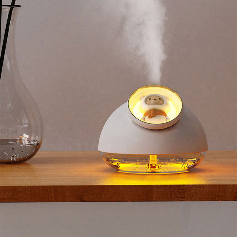 Elegant Ambient-Light USB Desktop Humidifier