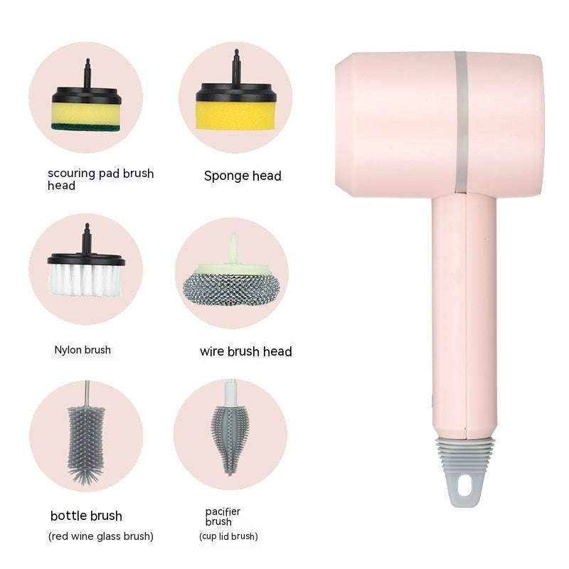 Rechargeable Dishwashing Electric Cleaning Brush