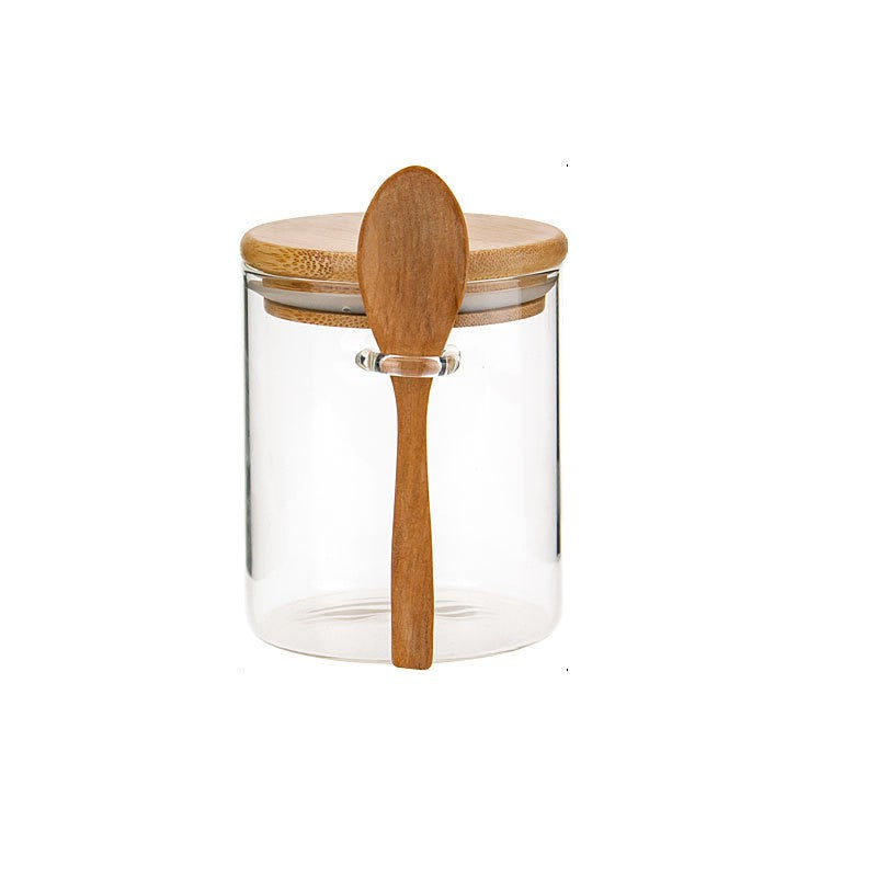 Storage Jar With Small Spoon