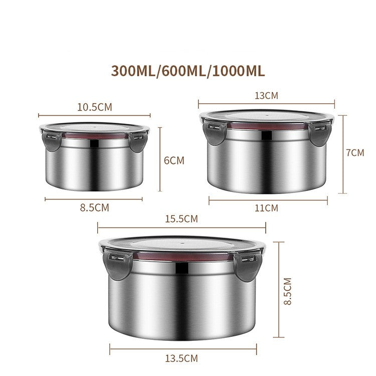 Stainless Steel Food Storage Set