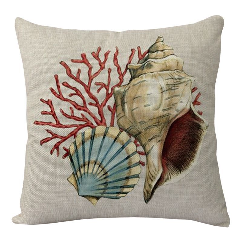 Sea Animal Theme Printed Cushion and Pillow Cases