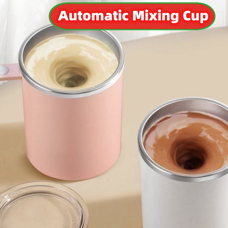 Portable Automatic Stirring Coffee Cup with USB Recharge Port