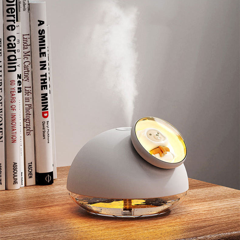 Elegant Ambient-Light USB Desktop Humidifier