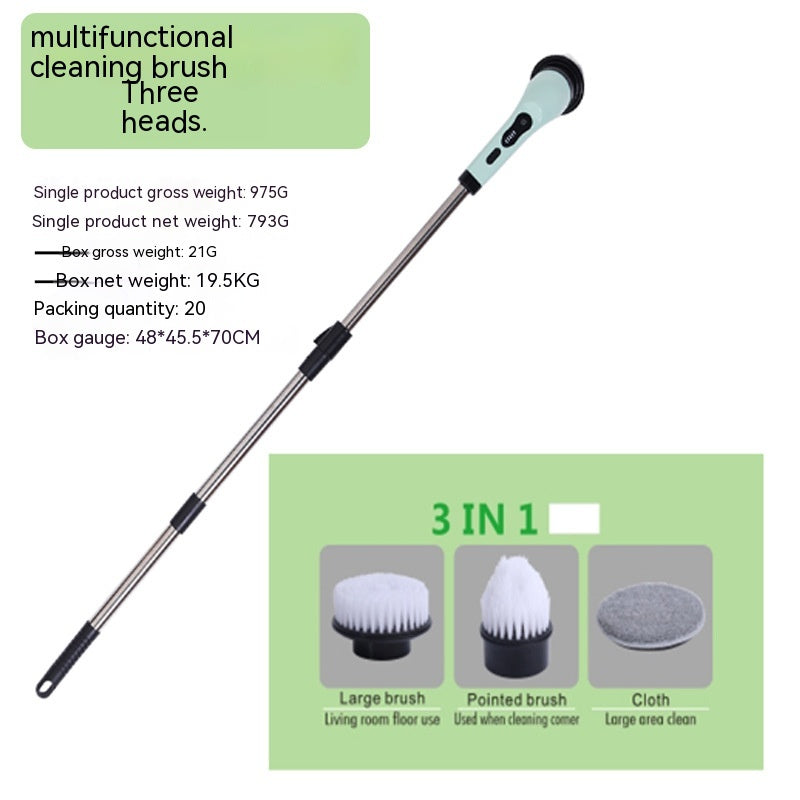 Multifunctional Electric Retractable Cleaning Brush